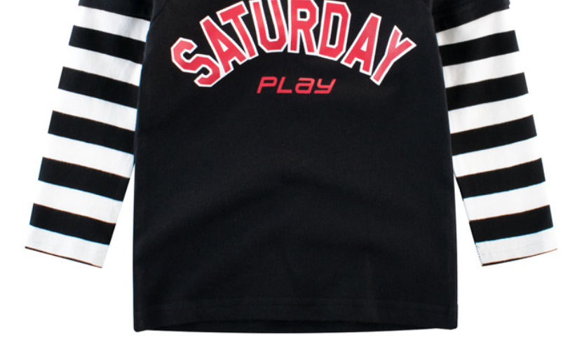 Boy's Multicolor Long-Sleeve T-Shirt