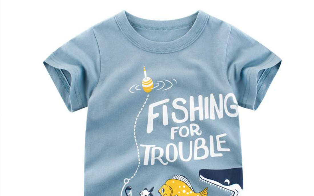 Boy's  Cotton Printed Regular Tees