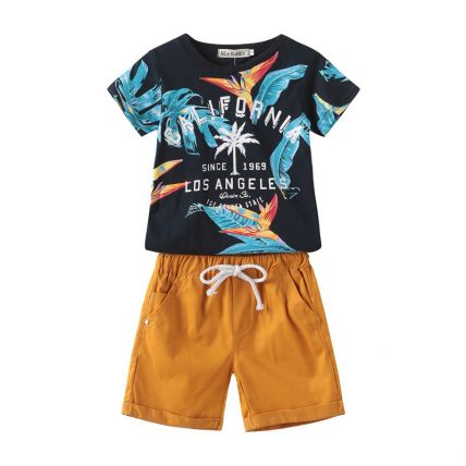 Aile Rabbit Printed T-shirt With Short Pant