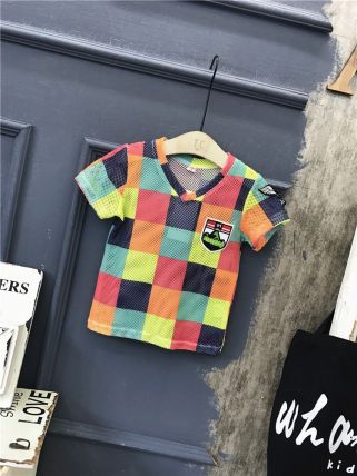 Googo Gaaga Boys Mesh T-Shirt In Multicolour